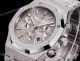 OMF 1-1 Copy Audemars Piguet Royal Oak 26239BC watch in White Frosted Gold Silver Dial (3)_th.jpg